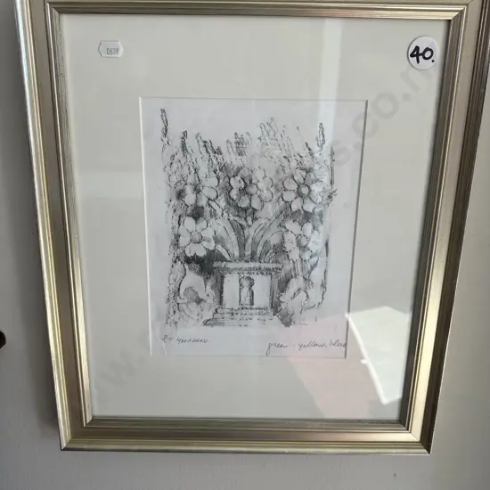 R.T. Moorhead , wall rubbing detail