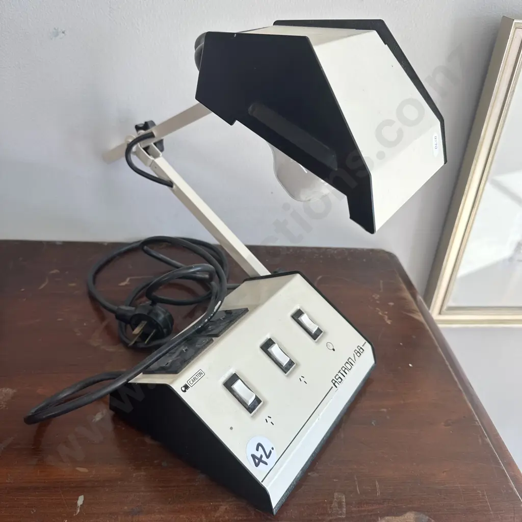 1980s desk lamp/power box Image 1++
