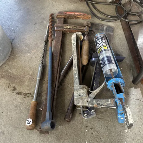 clamp, drill, auger, guns, fibre cutter