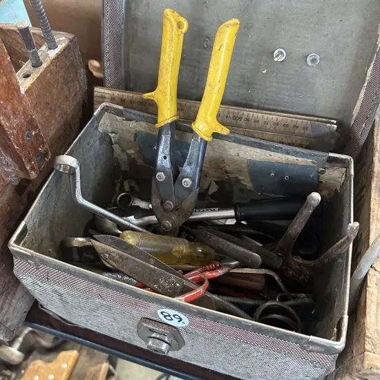tinsnops, tools etc