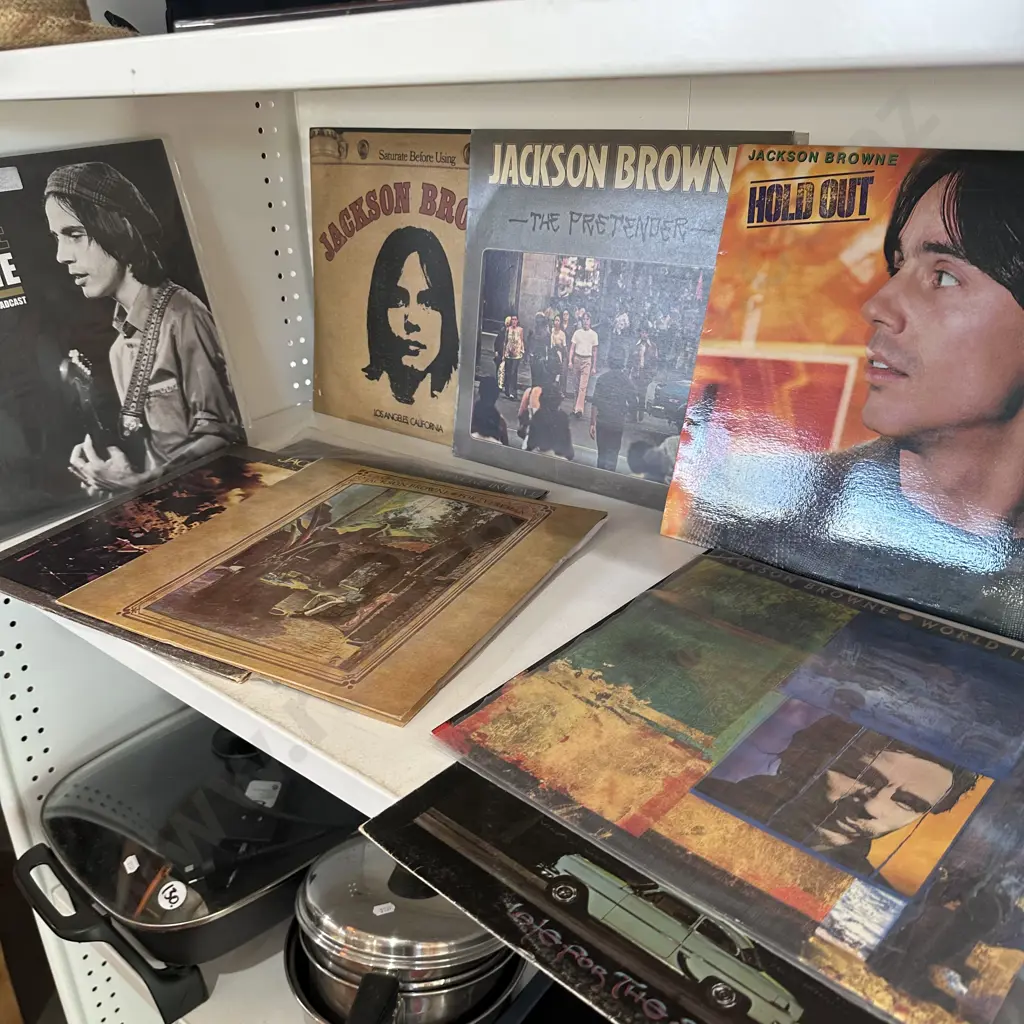 Jackson Browne LP collection Image 1++