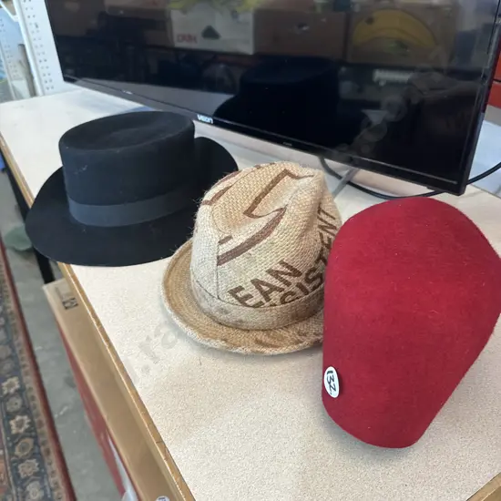 3 new hats