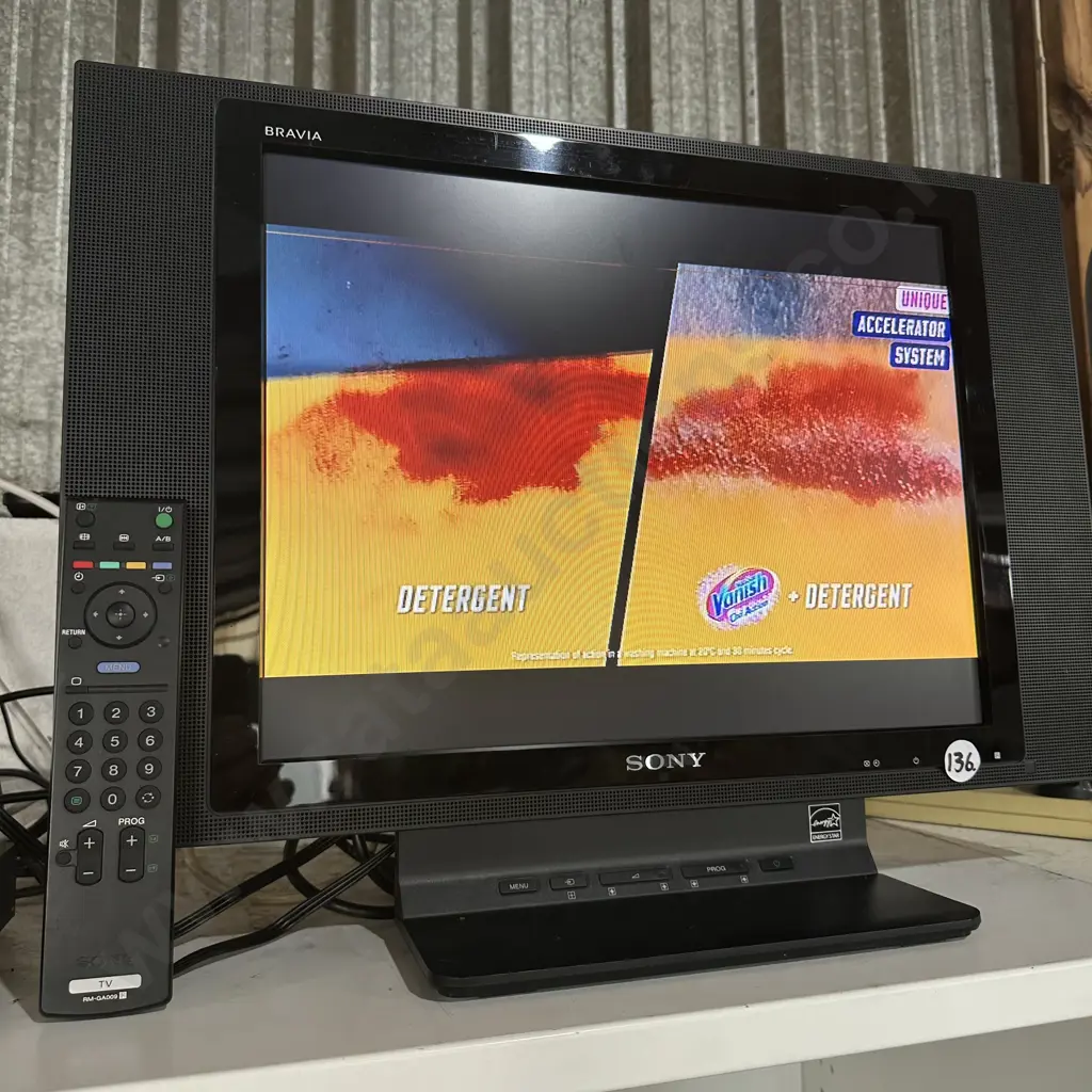 Bravia TV and remote Image 1++