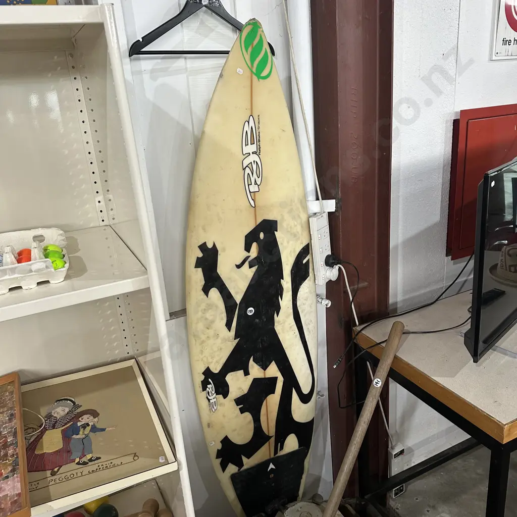 Ralph Blake surboard no fins 5'8' Image 1++