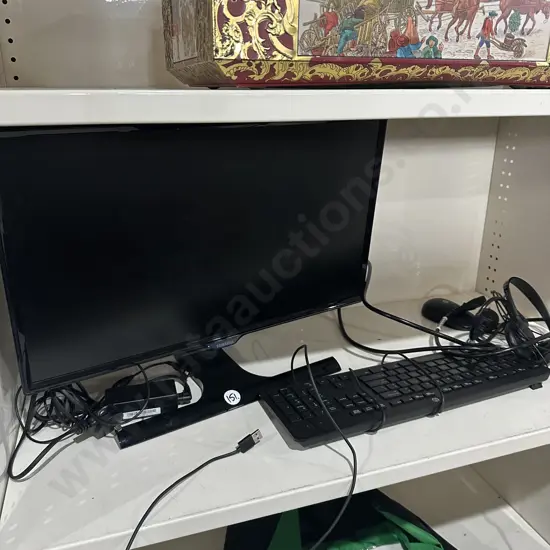 screen, keyboard and mouse