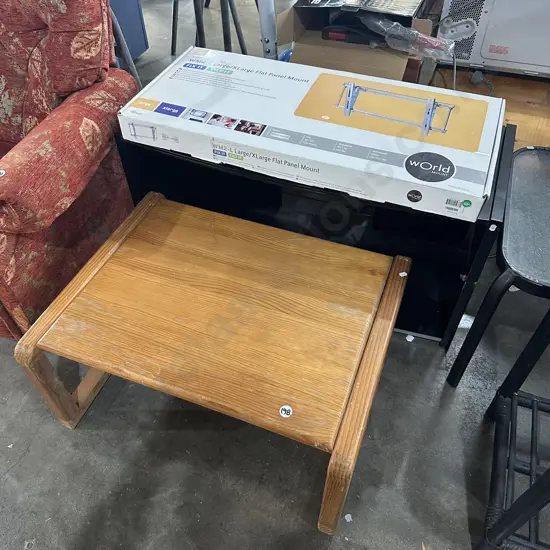 coffee table and TV wall   mount etc