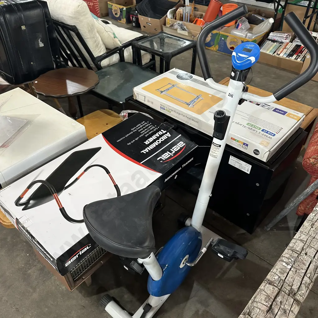 exercycle and abdominal trainer Image 1++