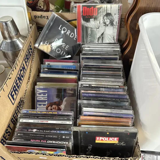 Box of good CDs