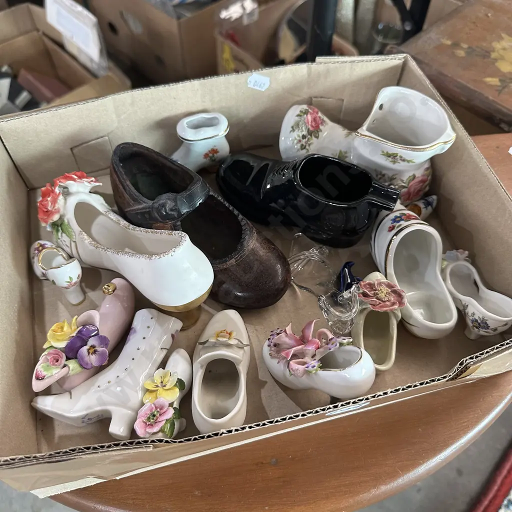 Box of Shoe collection. Image 1++