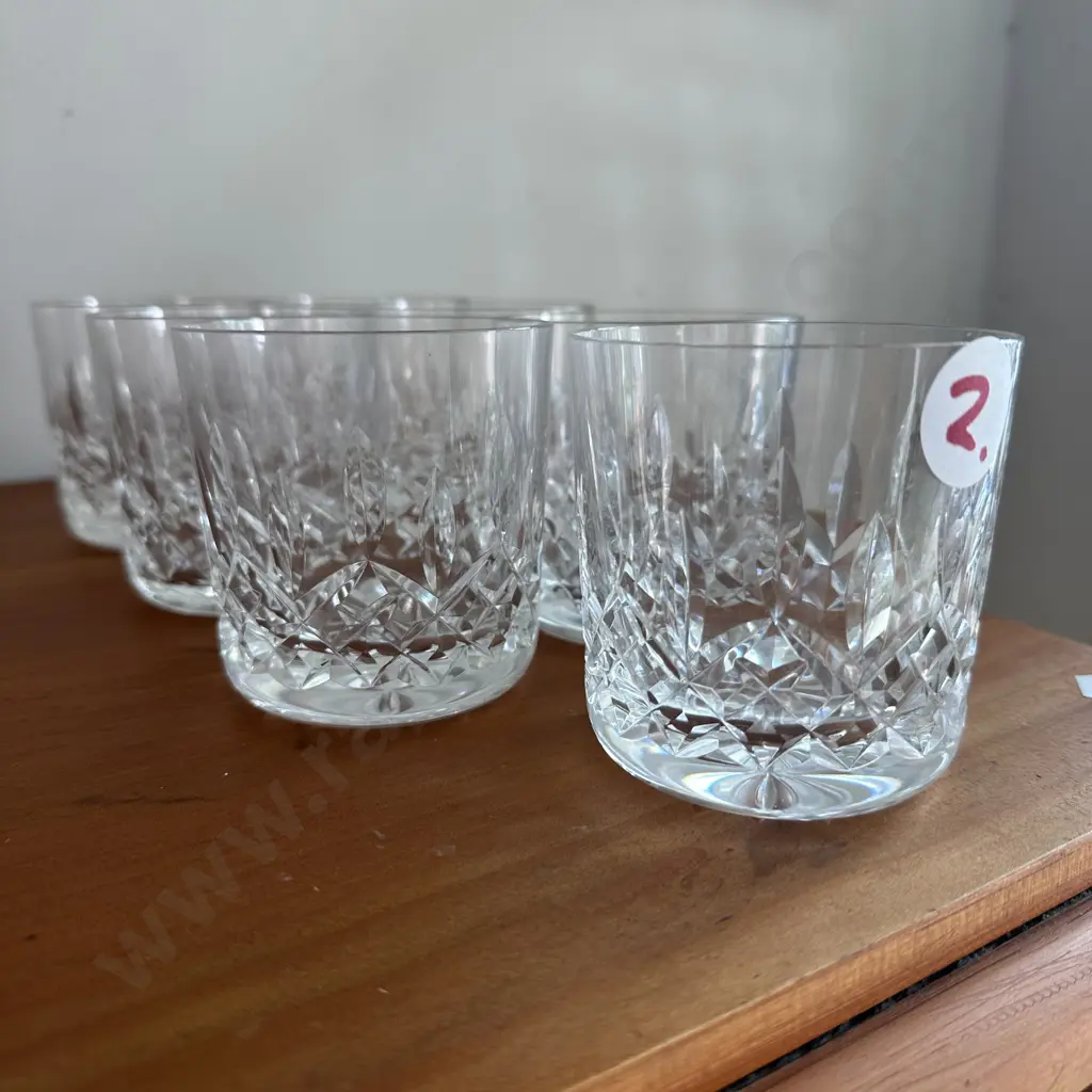 7 Waterford Whiskey tumblers Image 1++