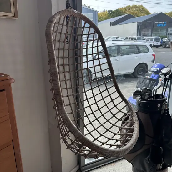 hanging cane chair
