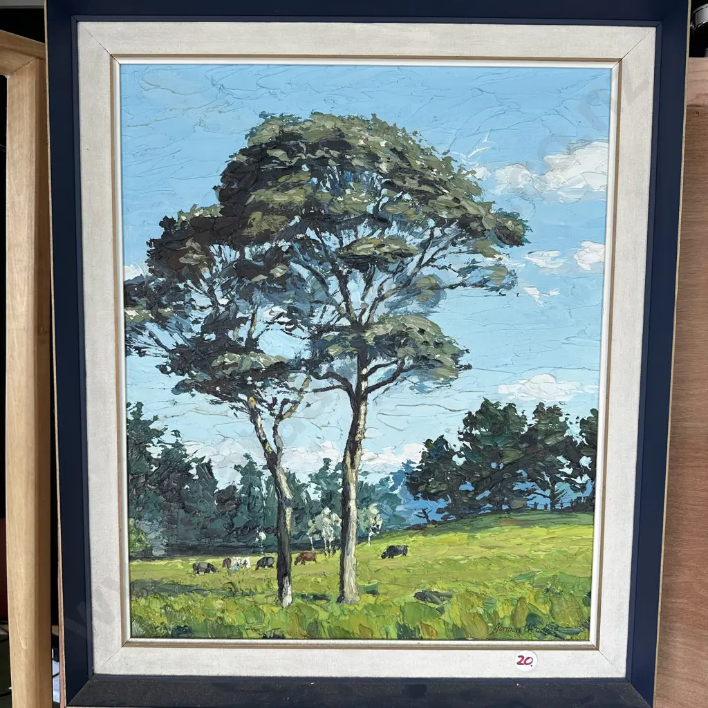 Norman Wooding painting "Albany Countryside" Image 1++