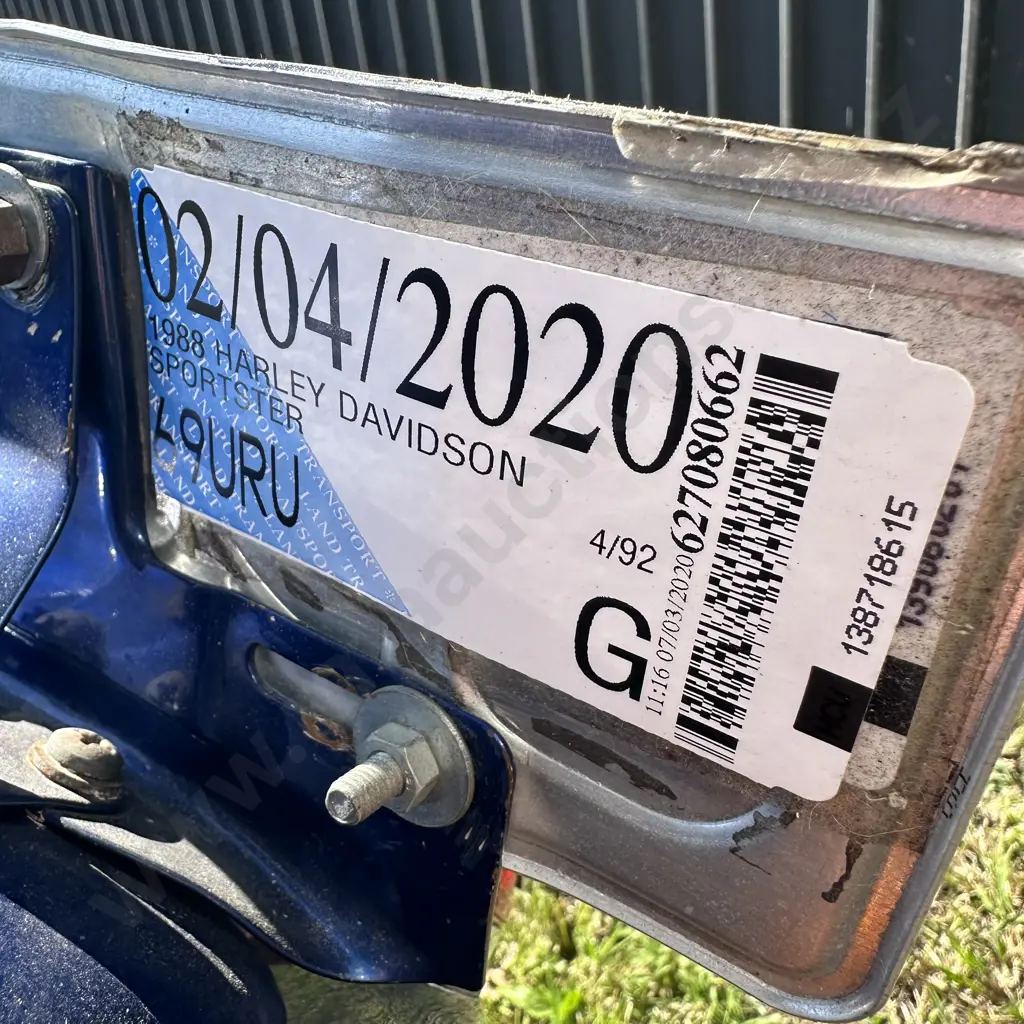 Harley Davidson 1988 Sportster 1200cc Image 1++