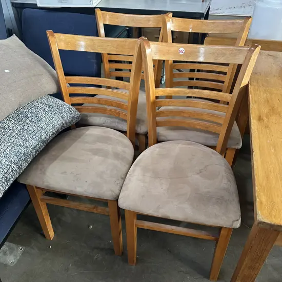 4 dining  chairs