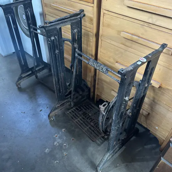 2 singer sewer bases