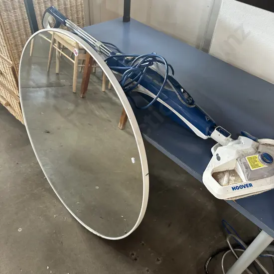 large mirror average and hoover mop