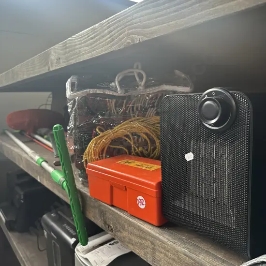 Whole shelf of assorted items