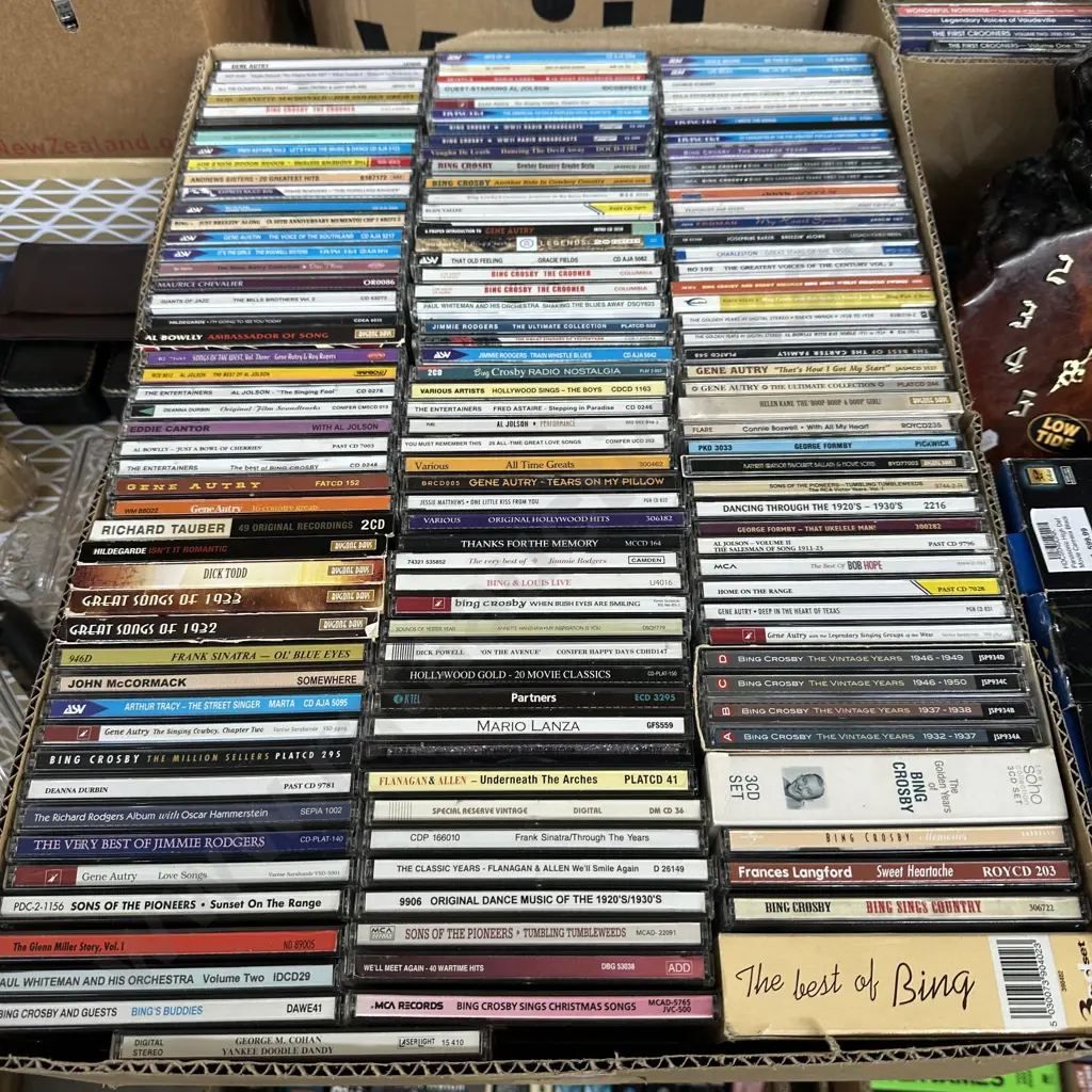 Large box of CDs Image 1++
