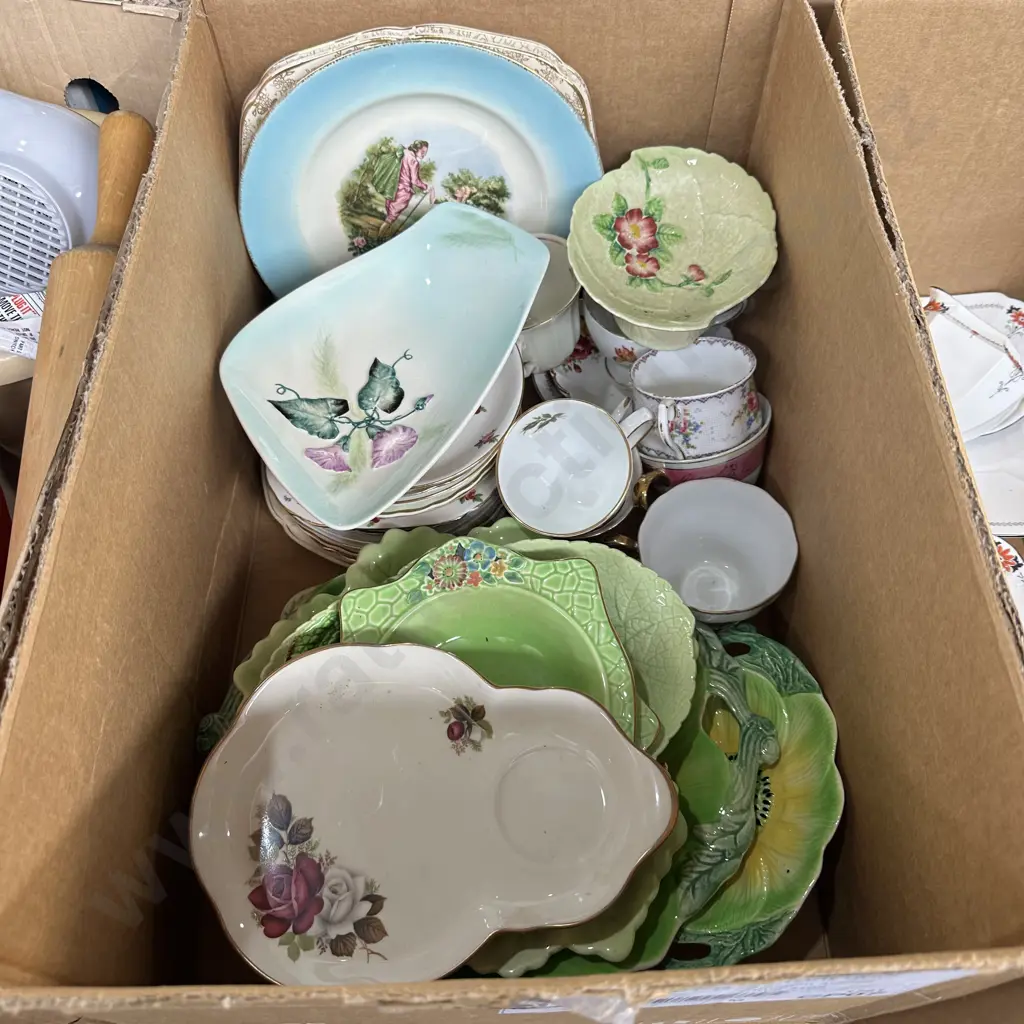 Box lot of english china including Carltonware, Image 1++