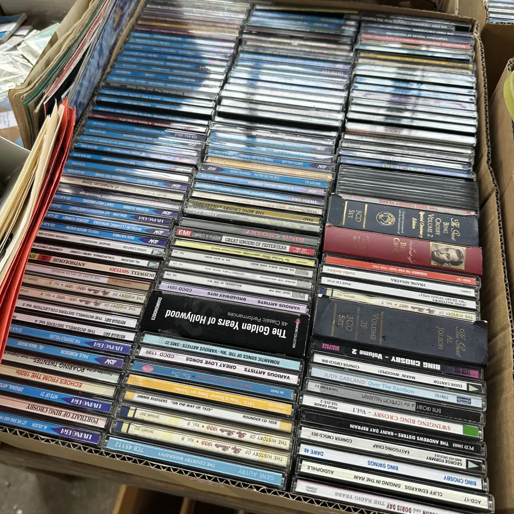 Large box of CDs Image 1++