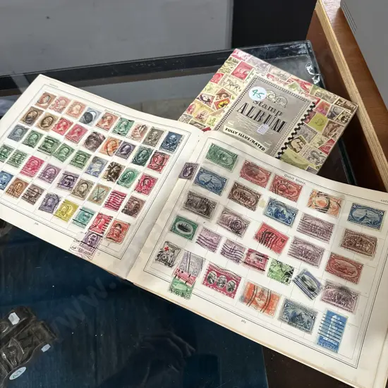 Collection of early world stamps inc USA
