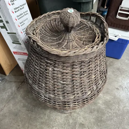 cane basket