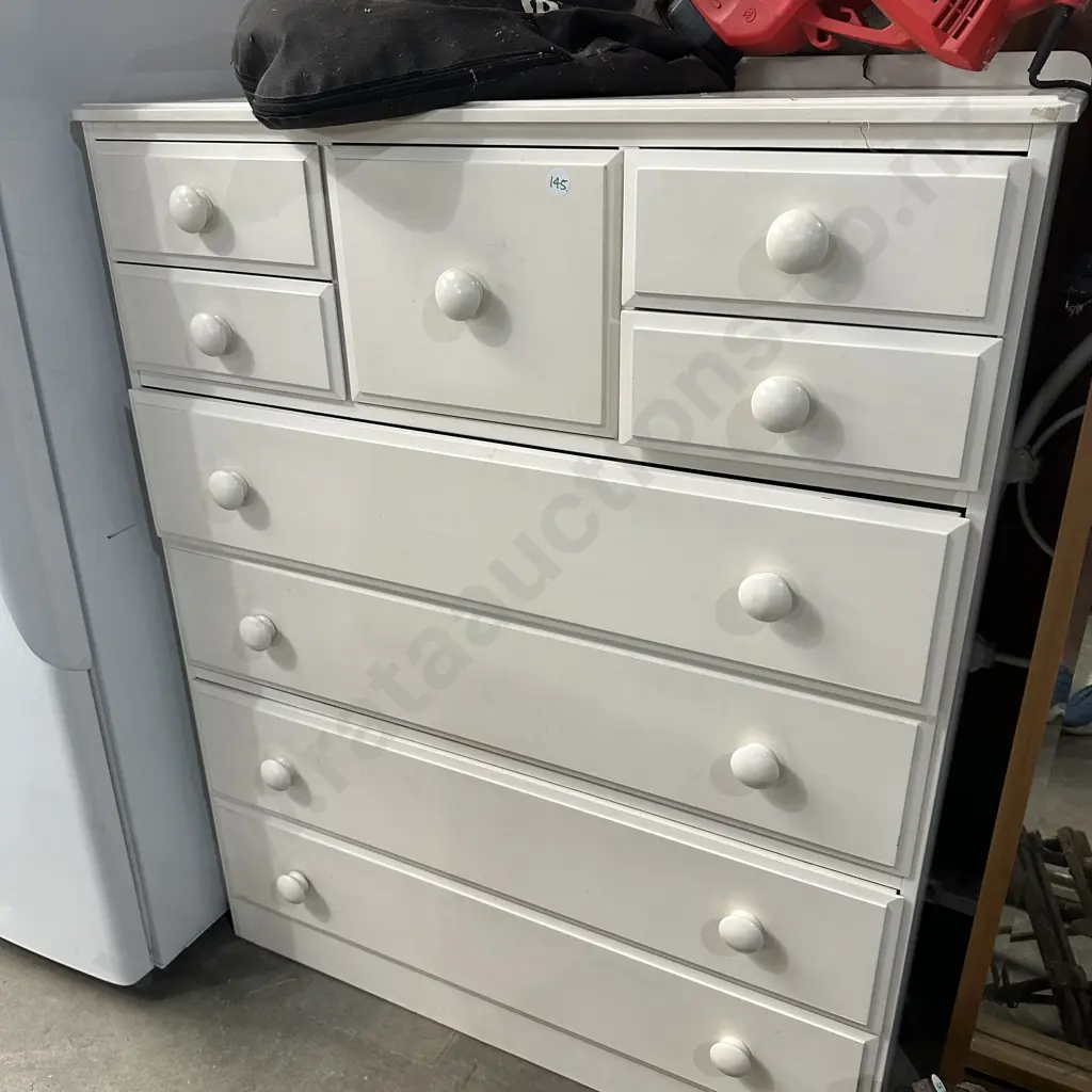 Painted scotch chest of drawers Image 1++