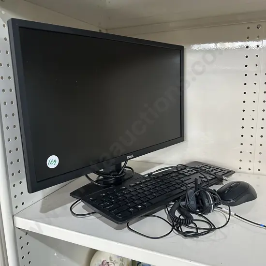 monitor, key board and mouse
