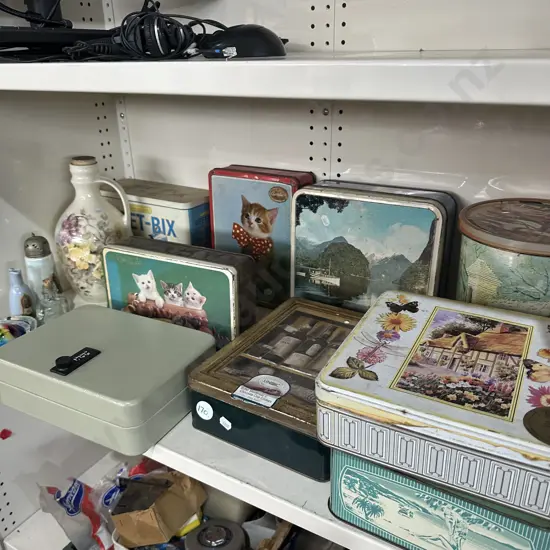 tins etc