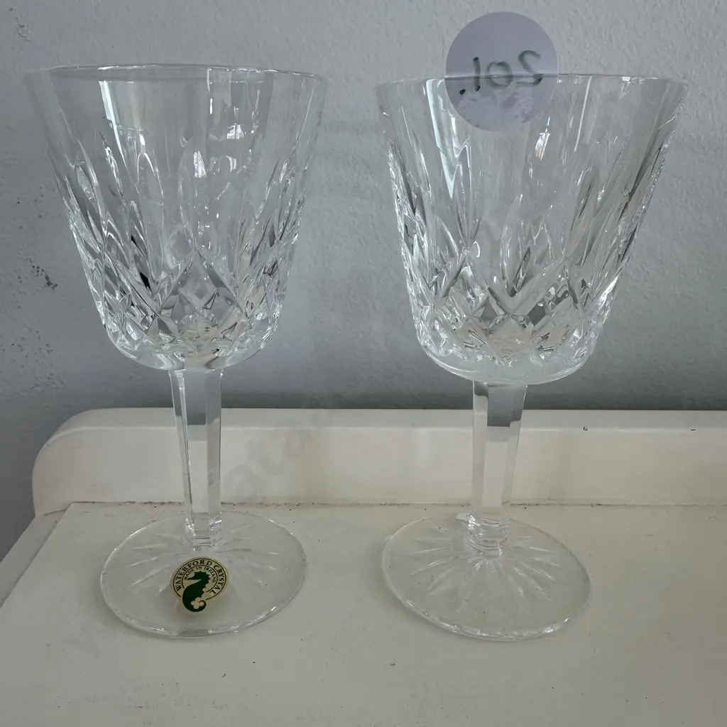 Pr Waterford wine glasses Image 1++