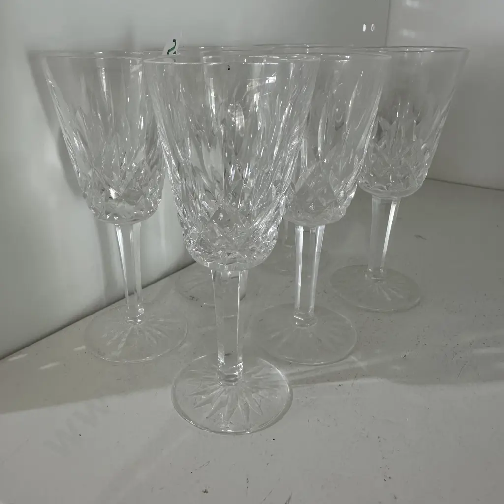 6 waterford 13cm glasses Image 1++