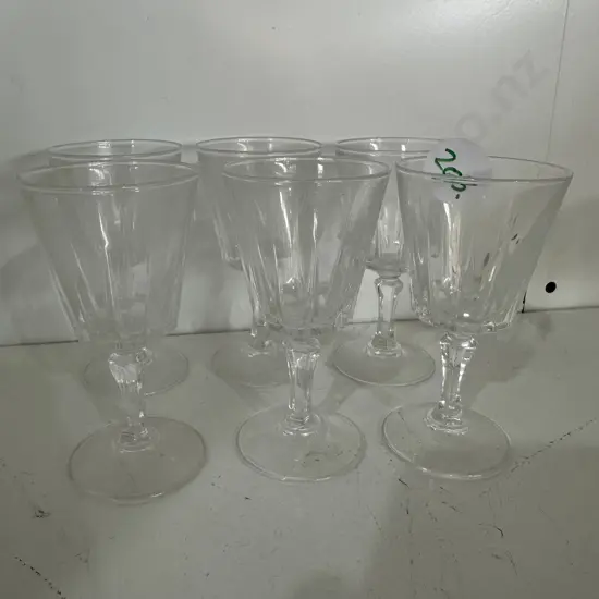 6 waterford 10cm glasses