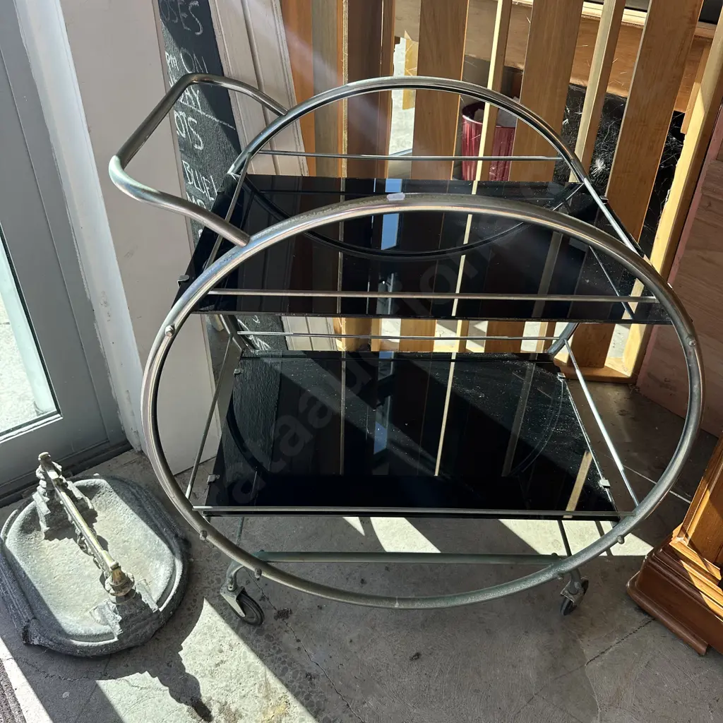 Art Deco drinks trolley Image 1++