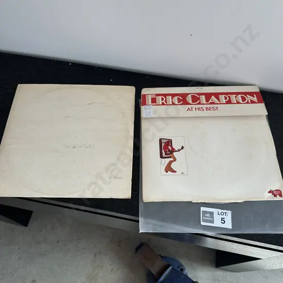 The Beatles & Eric Clapton double albums