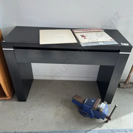 Hall table with draw