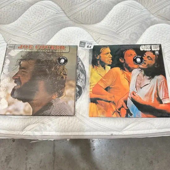 Joe Cockers x 2 LPs