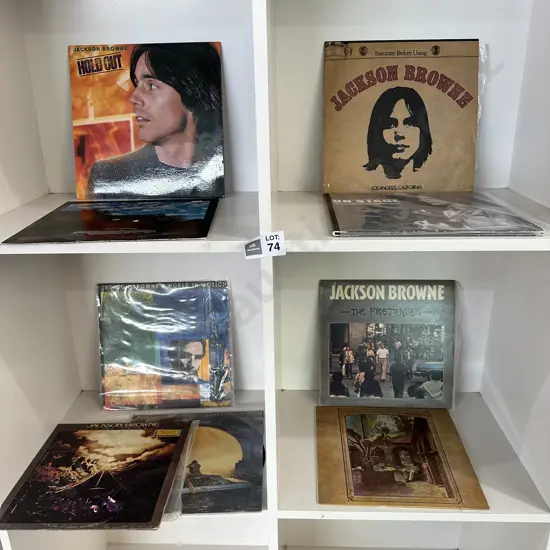 9 LPs Jackson Browne