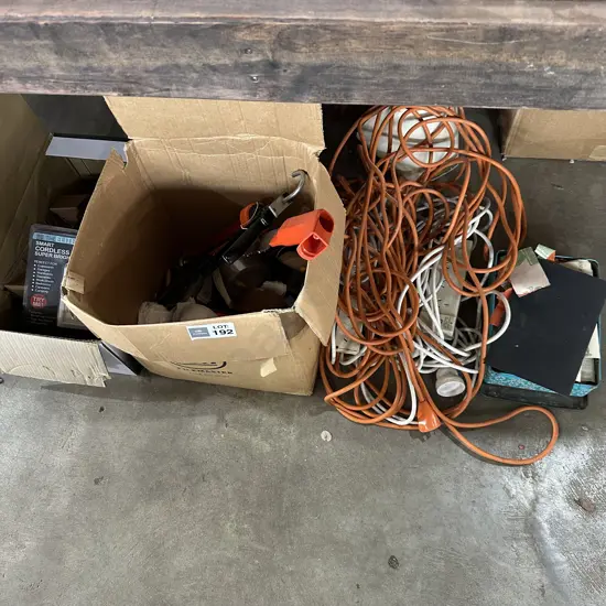 2 box lots plus leads etc