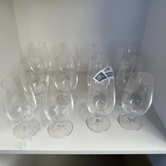 12 Spiegelau beer glasses