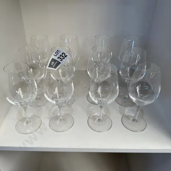 12 Spiegelau wine glasses