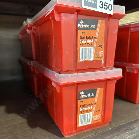 4 boxes roofing nails