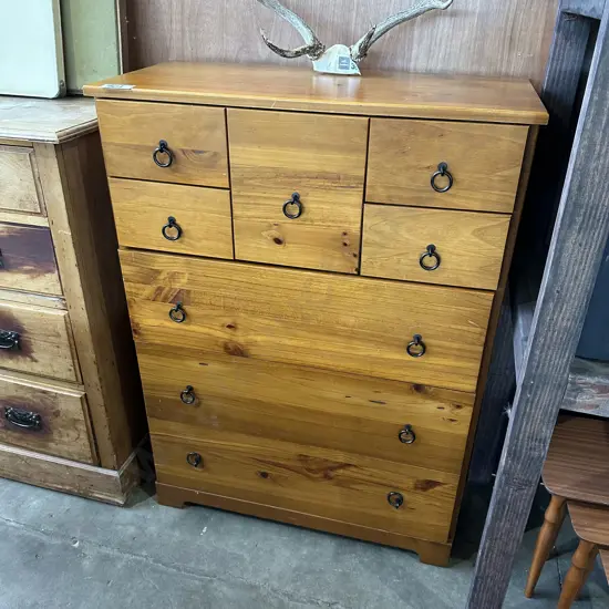 Pine front chest needs new Pr of draw slides