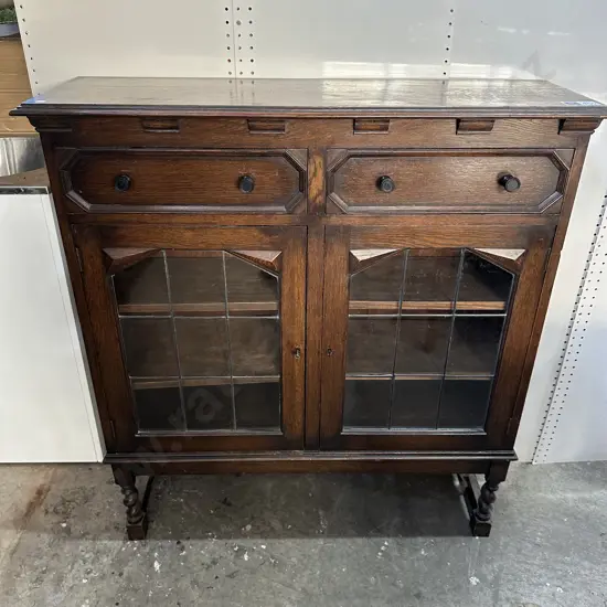 Oak cabinet