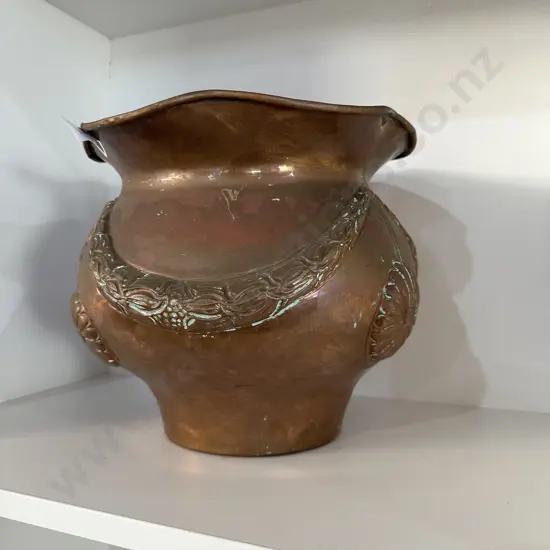 Copper planter