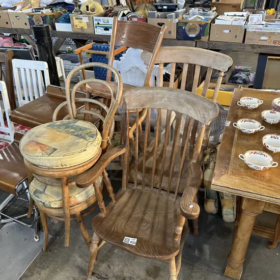 Colonial chairs some as is