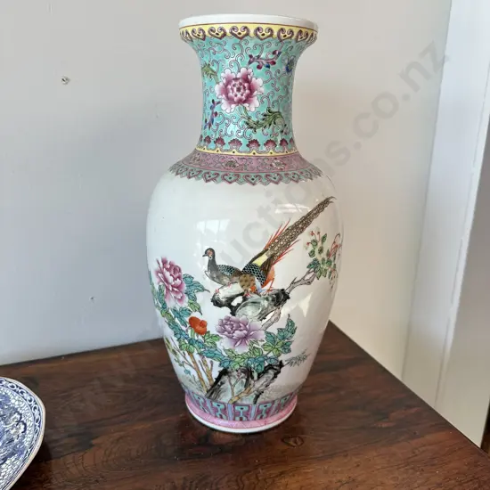 Decorative vase 36cm , Oriental stamping