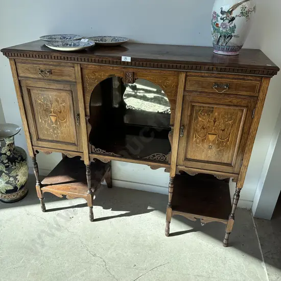 Sheraton revival drinks cabinet