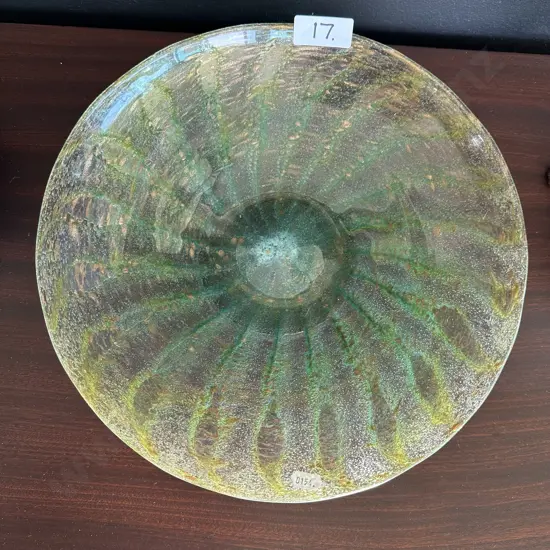 Vintage art glass bowl (early Murano?)
