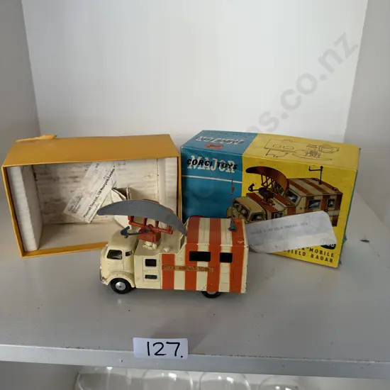 Corgi Toy "Decca" Mobile Airfield Radar. Mint toy plus box (has shop sticker on box)