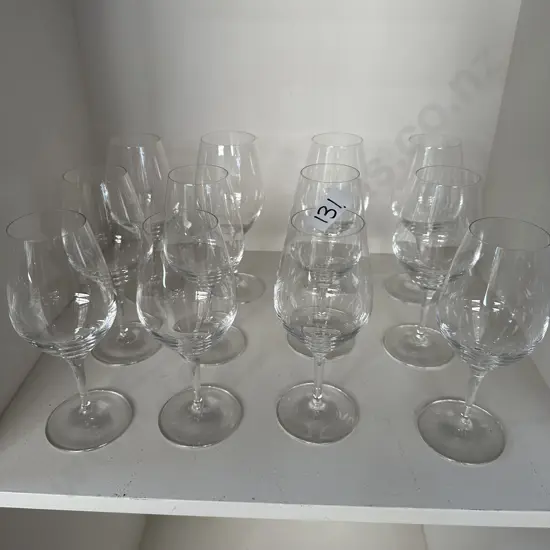 12 Spiegelau wine glasses